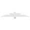 Ekena Millwork Kennewick Architectural Grade PVC Gable Bracket, 60"W x 10"H x 4"D x 4"F, 4/12 Pitch GBP060X10X0404KEN00 - alternate 4